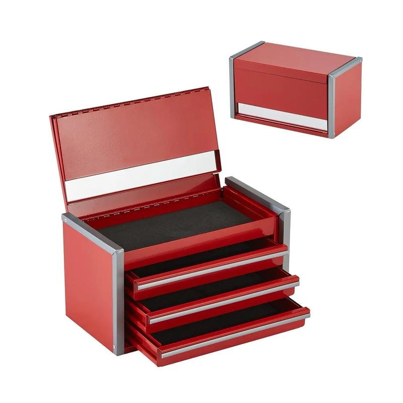 MetalCaja de Herramientas PortátilMetalCaja de HerramientasCorrea