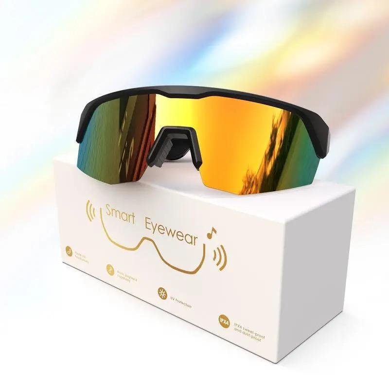Bluetooth Smart Sunglasses 130m Ah Battery & Fast Charge Type-C UV Protection Polarized