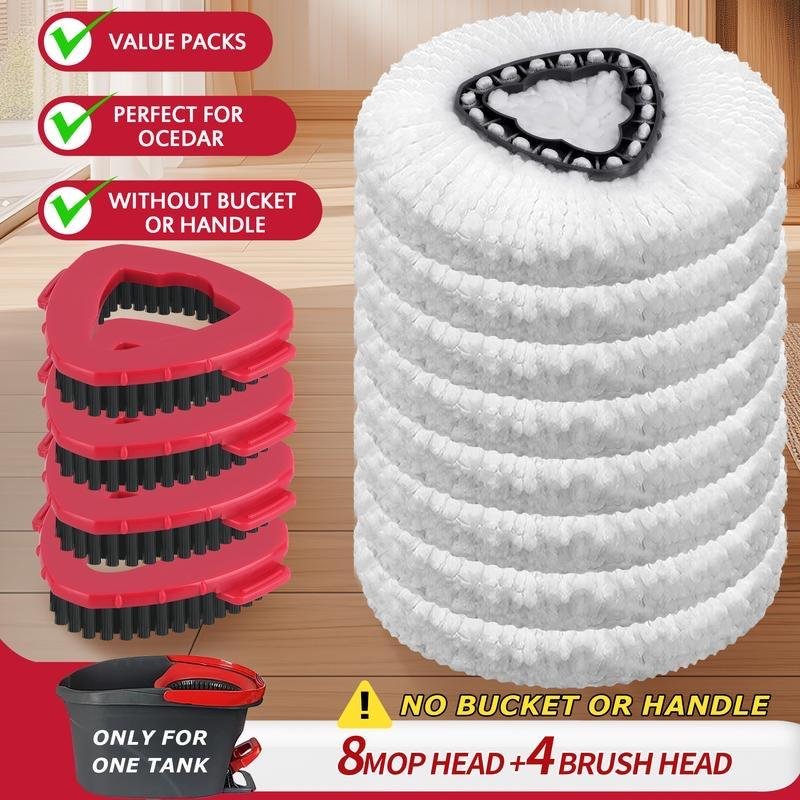 For O-cedar Microfiber Spin Mop Heads