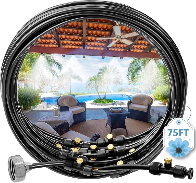 Outdoor Spray Cooling Systemwith Copper Nozzle