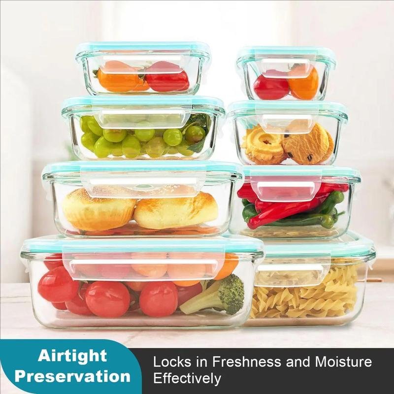 Premium Glass Food Storage Containers