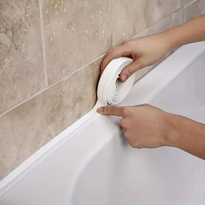 Self-Adhesive Caulk Tape Invisible Sealant Strip