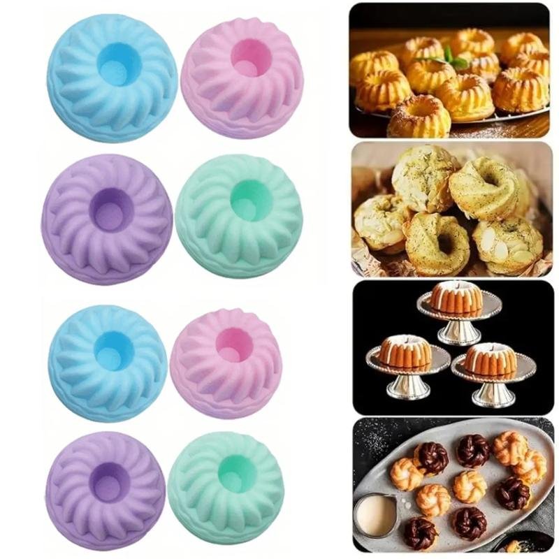 Silicone Baking Cups Pumpkin Silicone Baking Cake Molds Nonstick