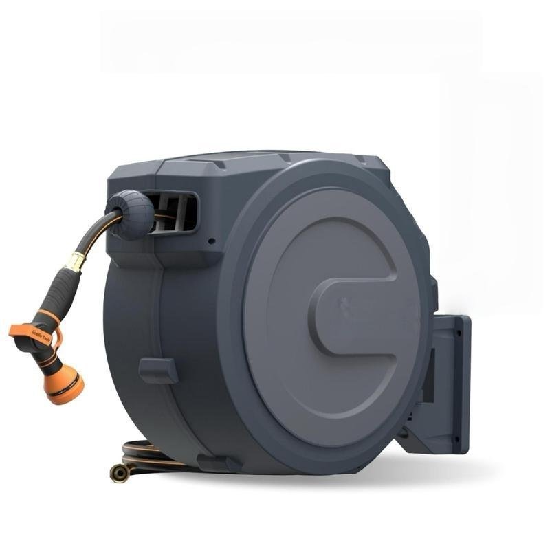 Tangle-Free Retractable Water Hose Plate