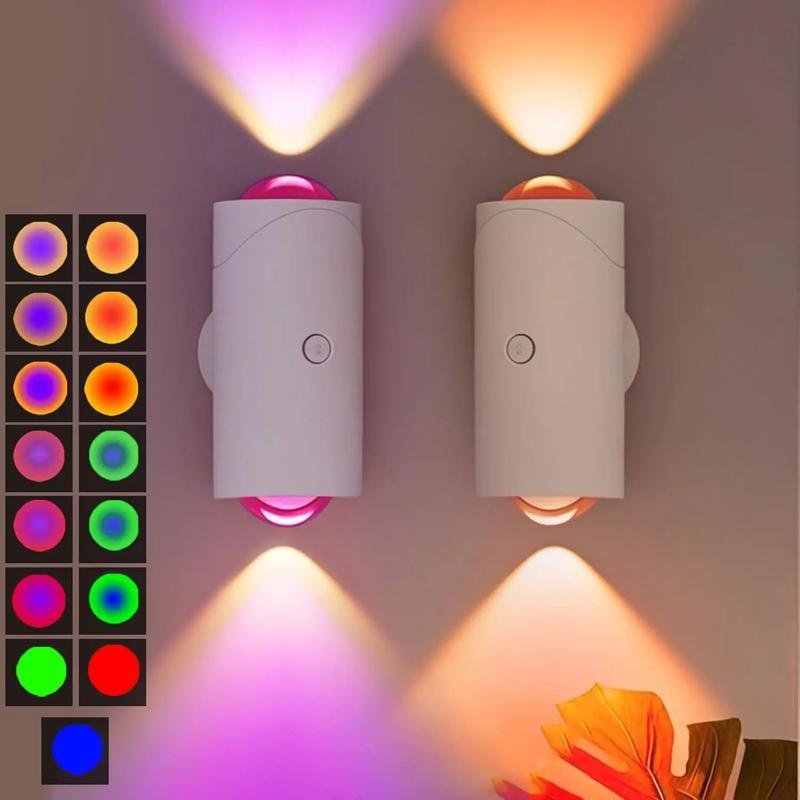 USB Rechargeable Smart LEDSensing Light, RGBDimming