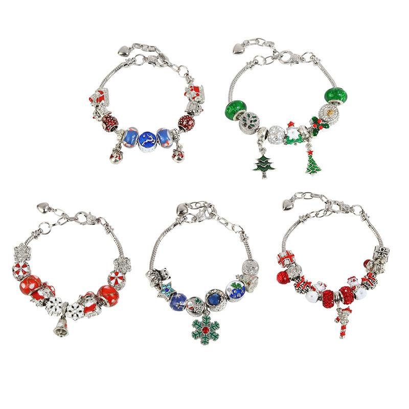 Christmas Gift Crystal Beaded Bracelet3