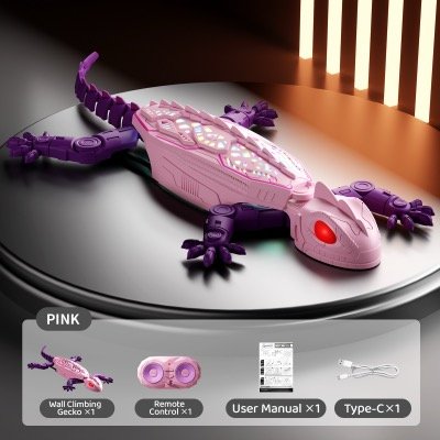 Remote Control Wall Climbing Gecko