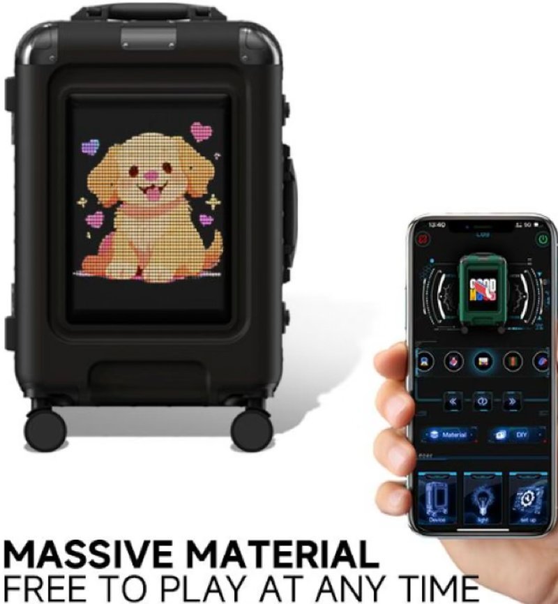 LED Display Luggage 1